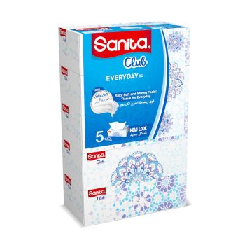 Sanita Club Everyday Facial Tissue Box